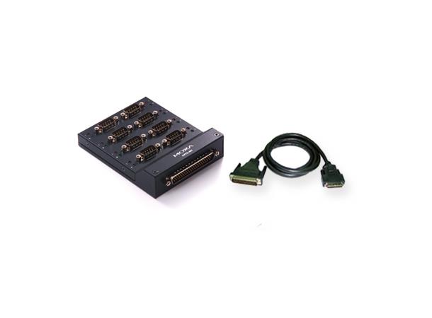Moxa OPT8-M9+ VHDCI 68 to 8 x DB9(M) RS-232 Connection 